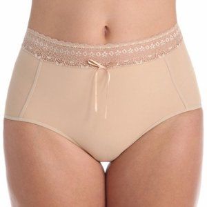 DuMi Shapewear Body Sculpting High-Cut Brief (BLACK & TAUPE) - 581